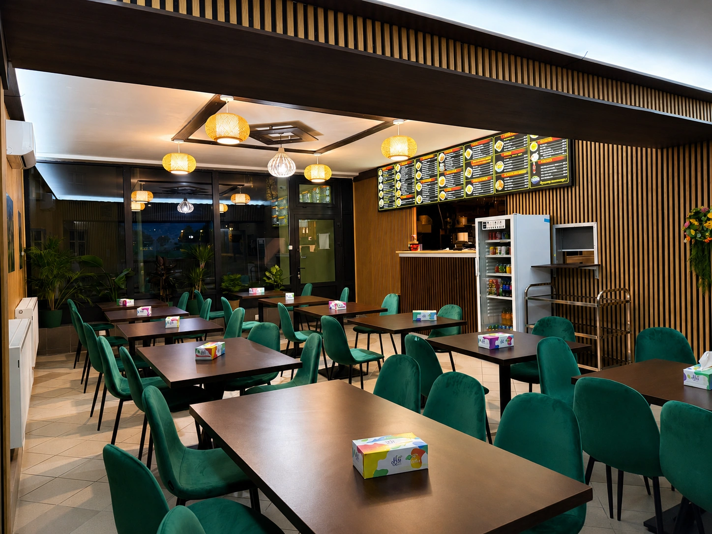 Wnętrze restauracji